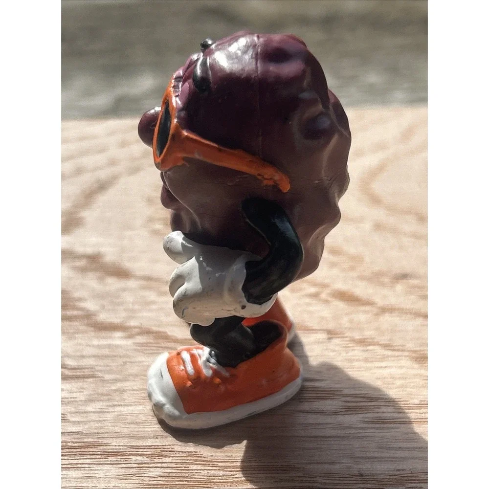 Vintage California‎ Raisins Orange Sunglasses Guy - 1987 Calrab Retro Toy Figure